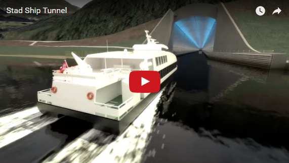 В Норвегии построят первый в мире тоннель для кораблей