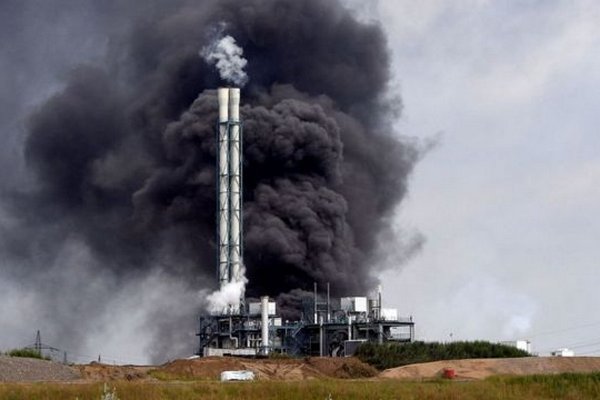 На российском химическом заводе произошел пожар