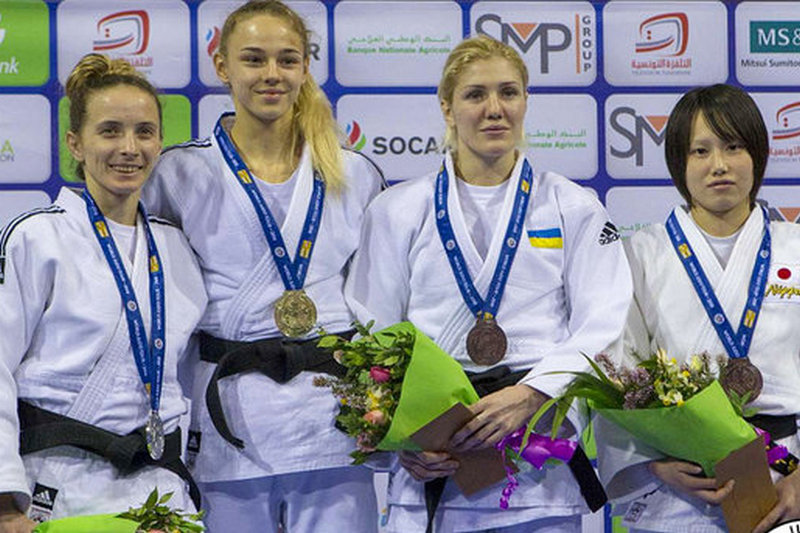 Юная украинка Дарья Белодед выиграла Гран-при по дзюдо в Тунисе