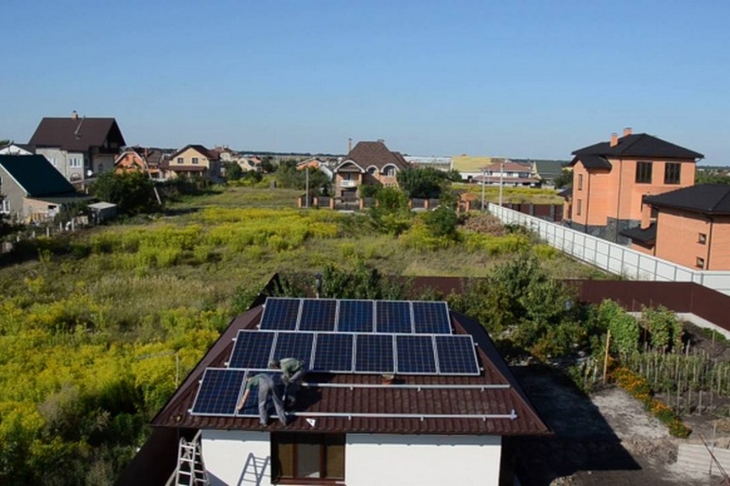 Домохозяйства удвоили установку солнечных электростанций