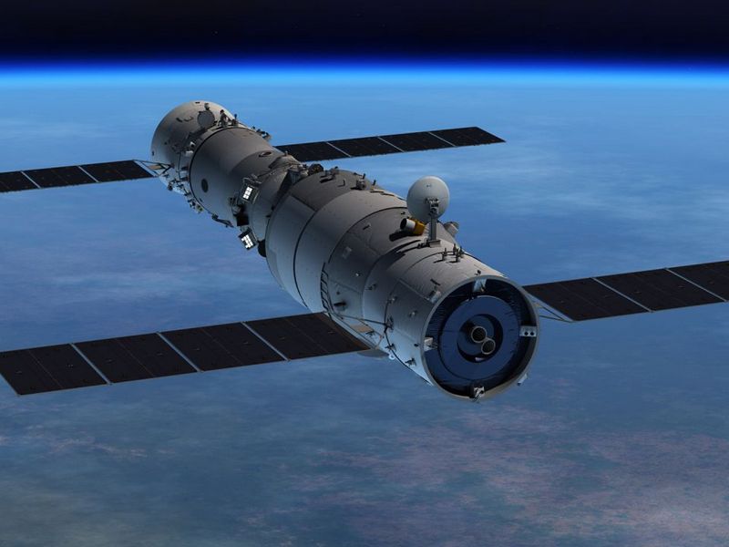 Китайская космическая станция распалась над Тихим океаном