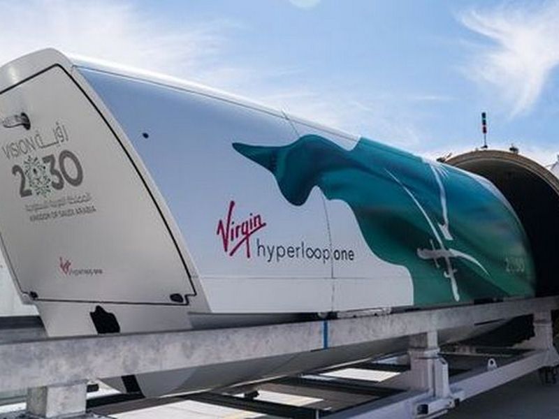 Virgin Hyperloop One показала пассажирскую капсулу для своего сверхскоростного поезда