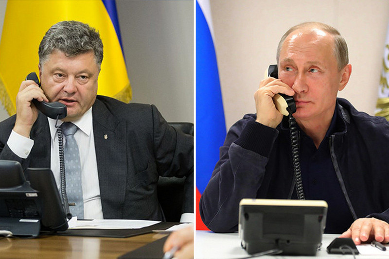 Телефонный разговор Порошенко с Путиным – основные тезисы