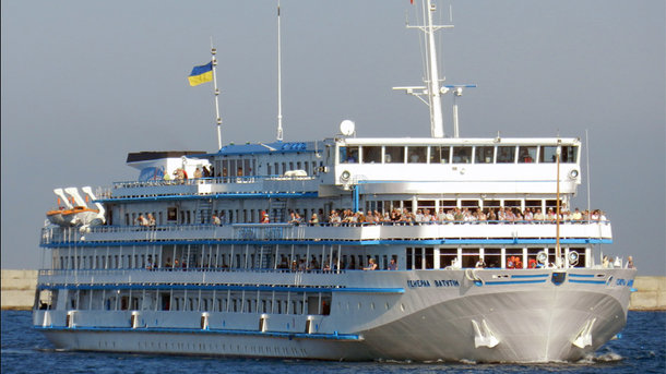 Украинский круизный лайнер 