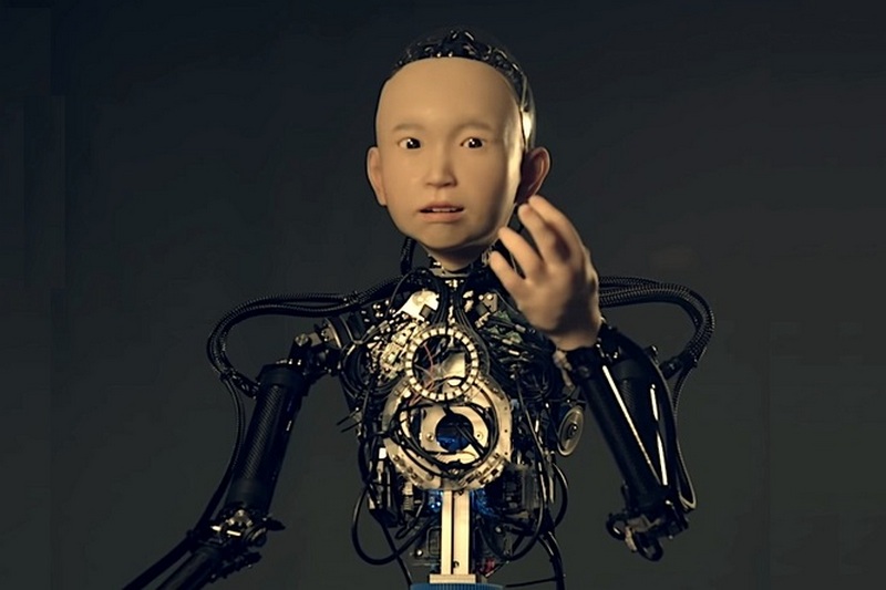 Японский профессор создал реалистичного андроида с лицом ребенка