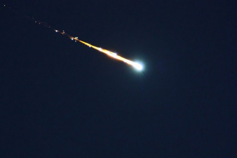 В России упал еще один метеорит
