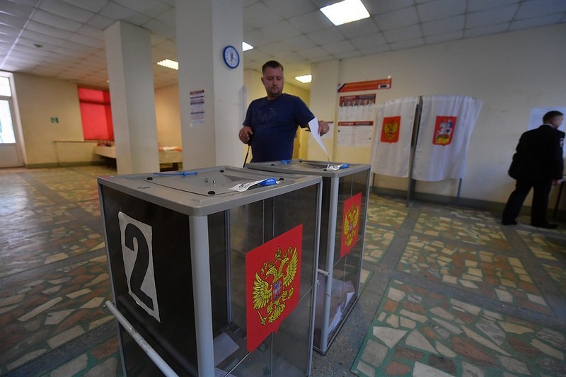 День выборов в России: новый мэр Москвы и антирекордная явка избирателей