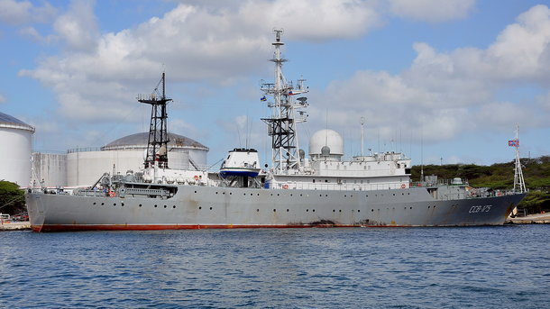 У берегов США замечен российский шпионский корабль