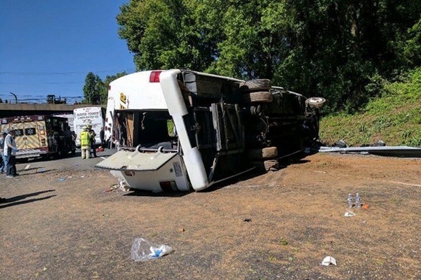 В США разбился туристический автобус: есть жертвы