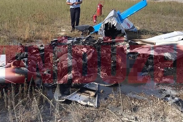 На Кипре упал тренировочный самолет, есть погибшие