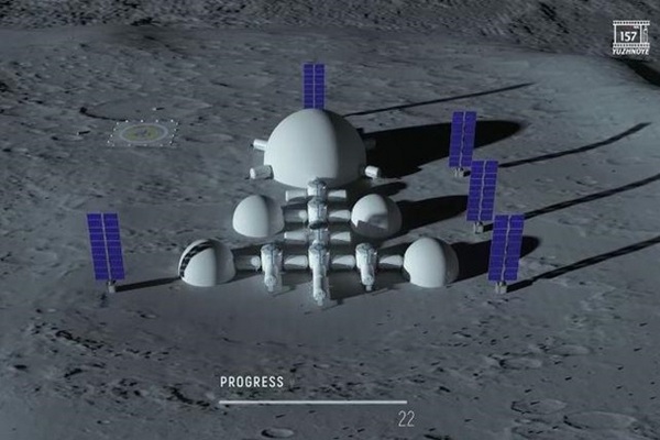 Украина представила проект лунного посадочного аппарата