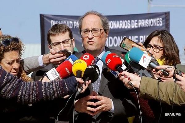 В Испании лидера Каталонии исключили из регионального парламента