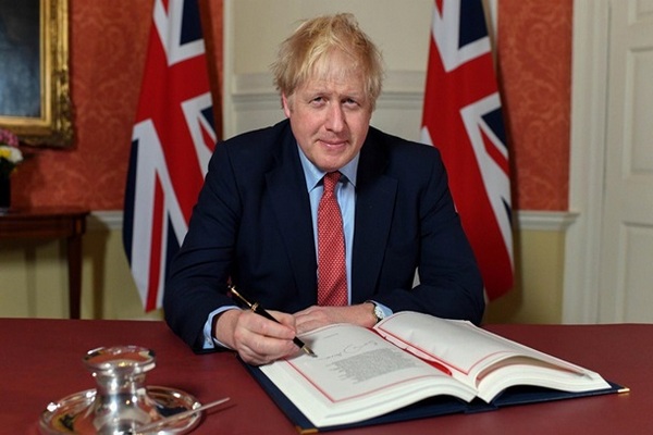Борис Джонсон подписал соглашение о выходе Британии из ЕС