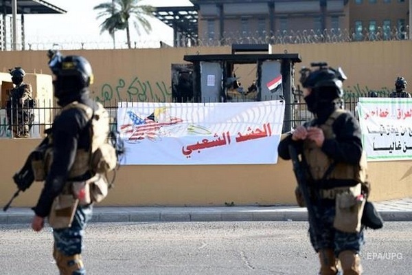 Посольство США в Ираке снова подверглось обстрелу