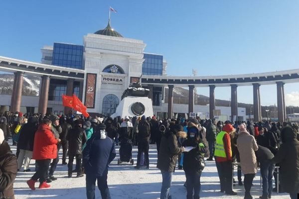 Россия: на Сахалине прошел самый масштабный за последние годы митинг