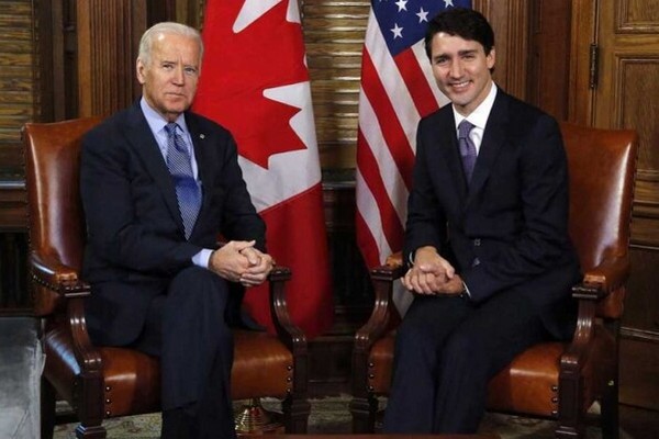 Премьер-министр Канады Джастин Трюдо и президент США Джо Байден встретятся в феврале