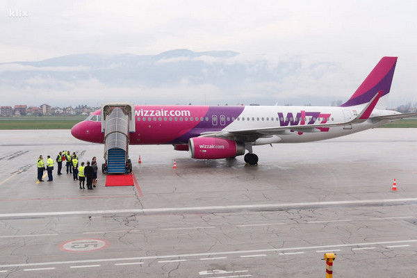 Wizz Air объявил об открытии базы в Боснии