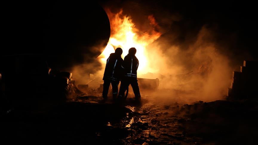 В Саудовской Аравии произошел пожар на нефтяном объекте после нападения