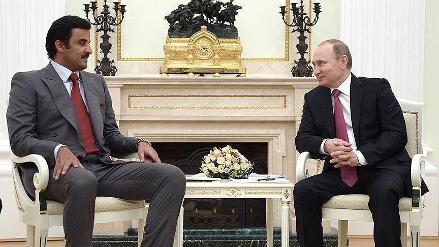 Президент России и эмир Катара поговорили по телефону