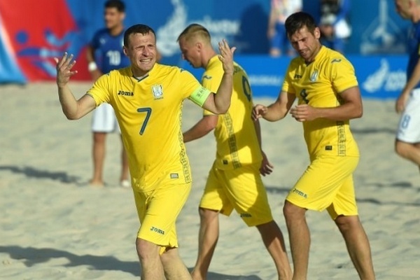 Пляжный футбол: Украина победила Германию в отборе Евролиги