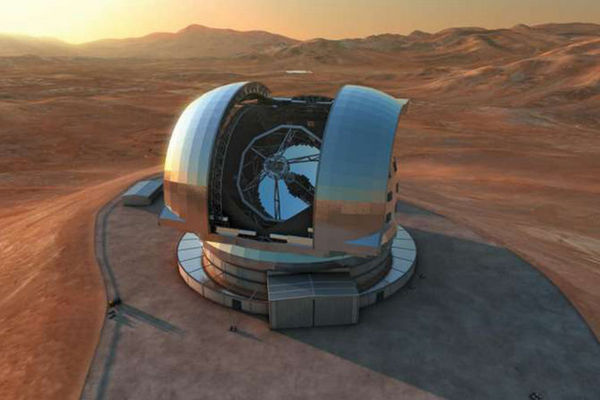 Начали строить самый большой телескоп в мире