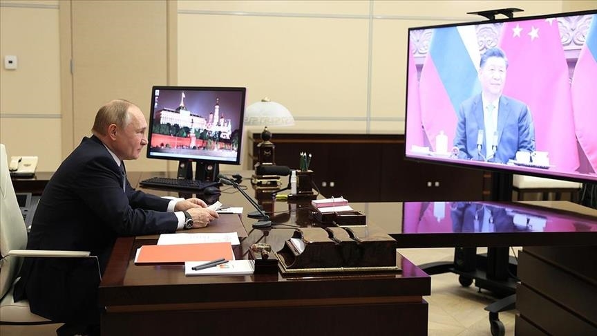Президенты России и Китая обсудили двусторонние отношения в ходе видеосвязи