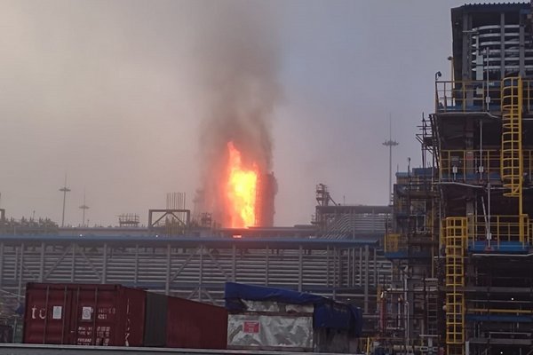 В России взорвался газоперерабатывающий завод
