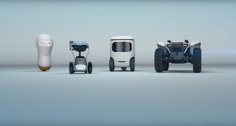 Новые роботы от Honda: кресло, машина, грузчик и сочувствующий компаньон