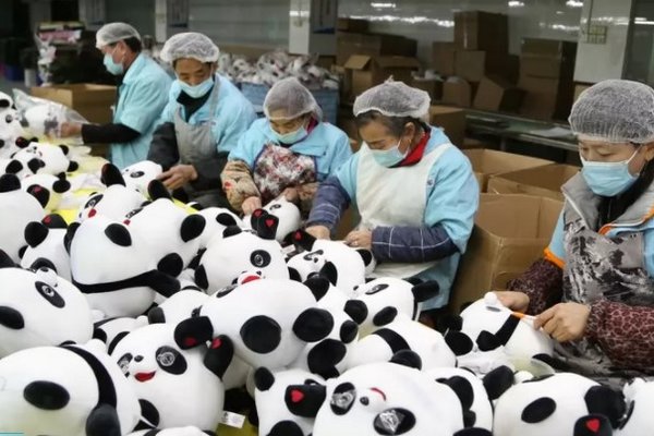 В Китае работает около 5,3 млн фирм по производству игрушек