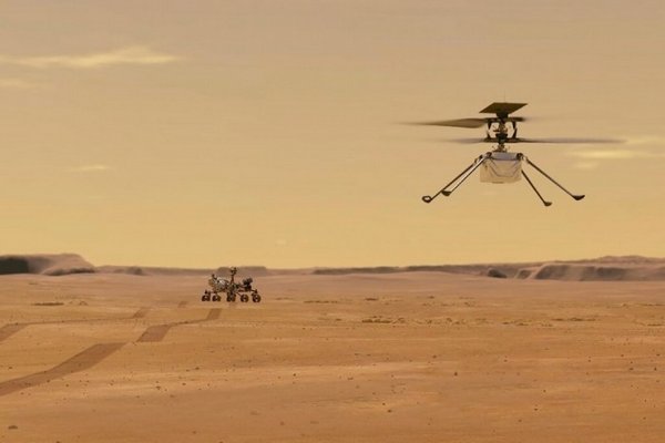 Марсианский вертолёт Ingenuity совершил 20-й полёт