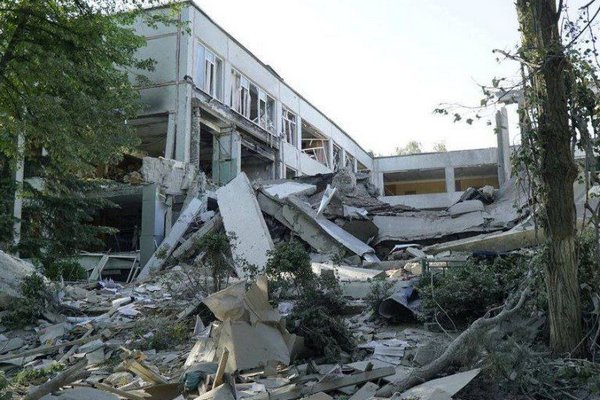 В Харьковской области до основания разрушены 15 школ
