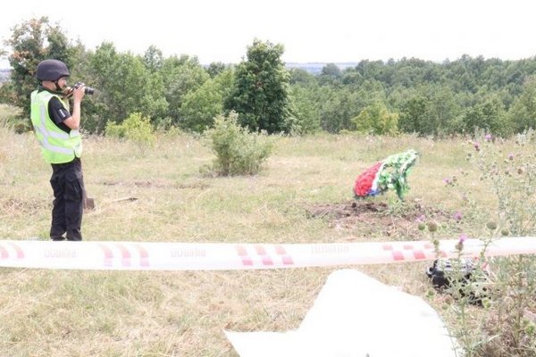 В Харьковской области полиция эксгумировала тела погибших мирных жителе