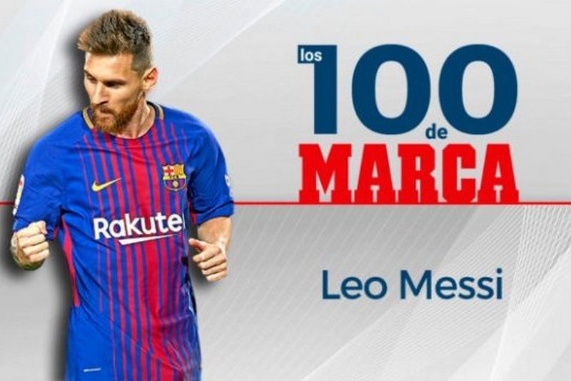 Месси стал лучшим футболистом 2017 года по версии Marca; Роналду - второй