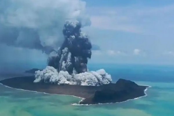Извержение вулкана Тонга уничтожило уникальные, никогда ранее не виденные формы жизни