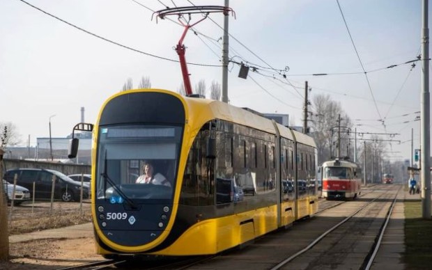 На улицы Киева выйдут трамваи, сделанные из стали 