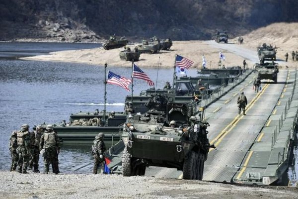 Задействуют до 30 тысяч военных. США и Южная Корея проведут крупнейшие учения