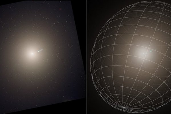 Гигантская картофелина. Ученые создали первую 3D-карту известной галактики M87