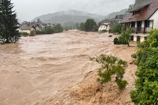 Масштабное наводнение в Словении нанесло убытки на 5 млрд евро