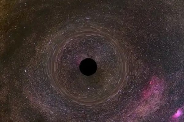 Черные дыры могут разгоняться до 10% от скорости света