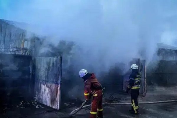 На Киевщине произошел пожар