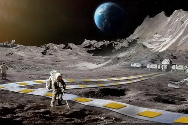 NASA планирует строительство железной дороги на Луне