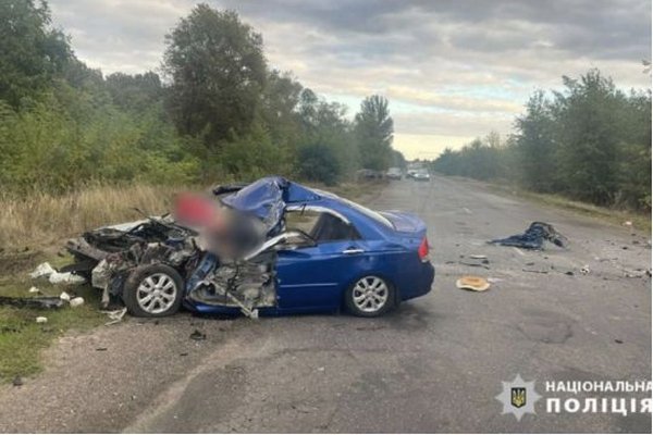 Смертельное ДТП в Черкасской области: погибли два человека