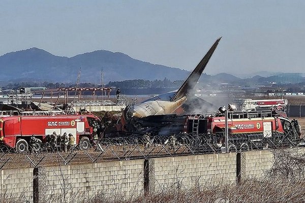 Власти Южной Кореи назвали предварительную причину аварии самолета Jeju Air