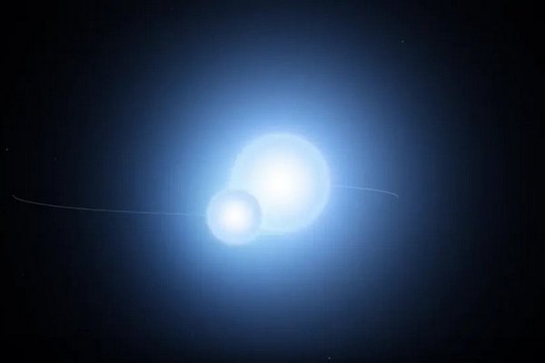 Космическое открытие: ученые нашли газовое кольцо вокруг звезды-каннибала