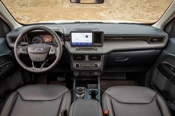 Новый дизайн Ford Maverick: интерьер, который удивляет
