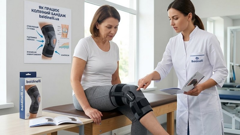 Що таке бандаж на ногу і як він працює