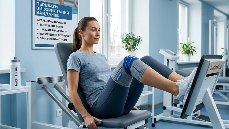 Переваги використання бандажів