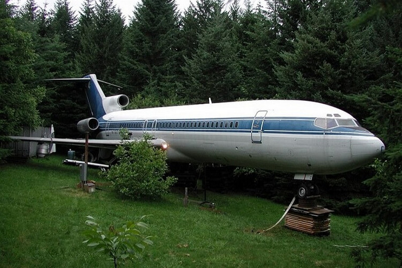 Американец купил старый Boeing и сделал себе дом