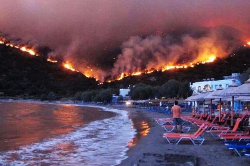 В Греции задержали подозреваемого в поджогах леса