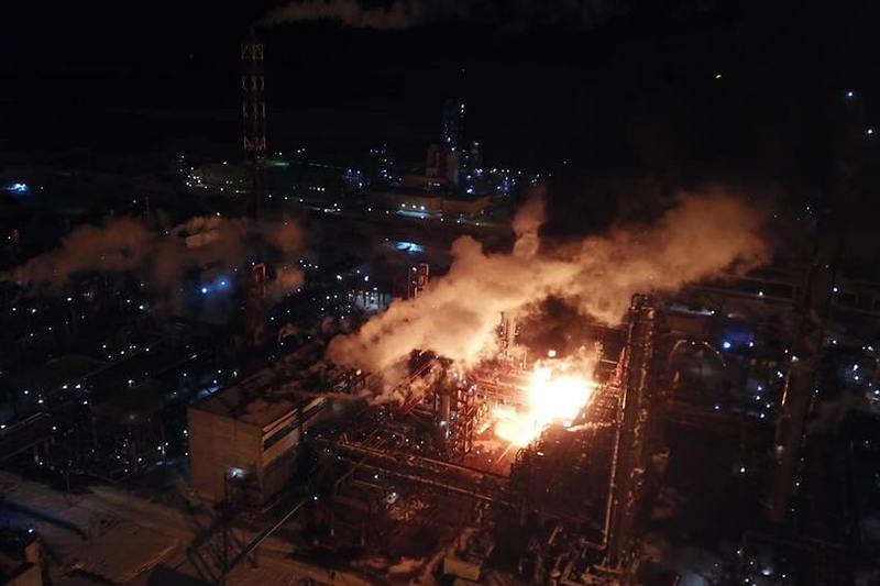Пожар на химзаводе в Калуше не несет угрозы для жителей, - мэр города